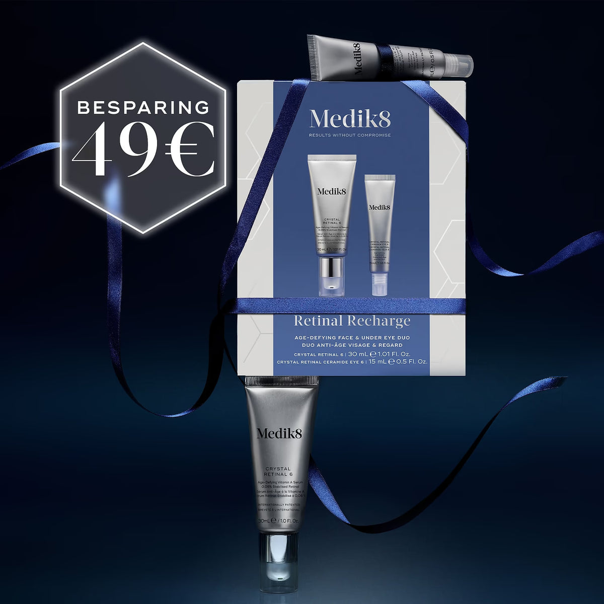 Medik8 Retinal Recharge – Anti-aging duo voor gezicht en ogen