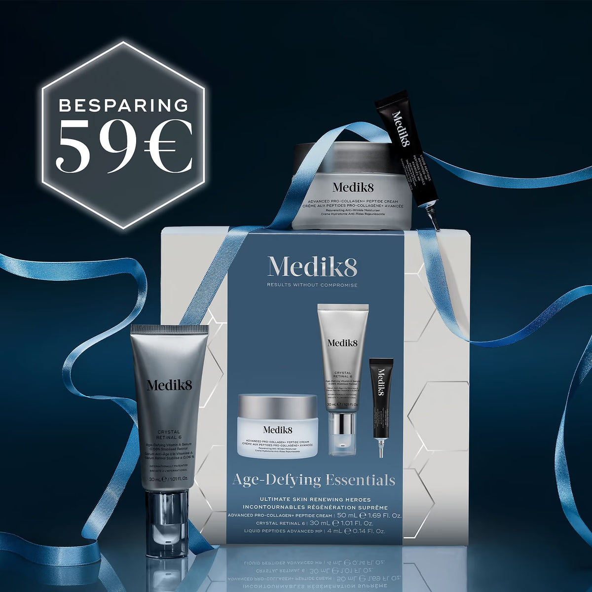 Medik8 Age-Defying Essentials – Luxe anti-aging verzorgingsset