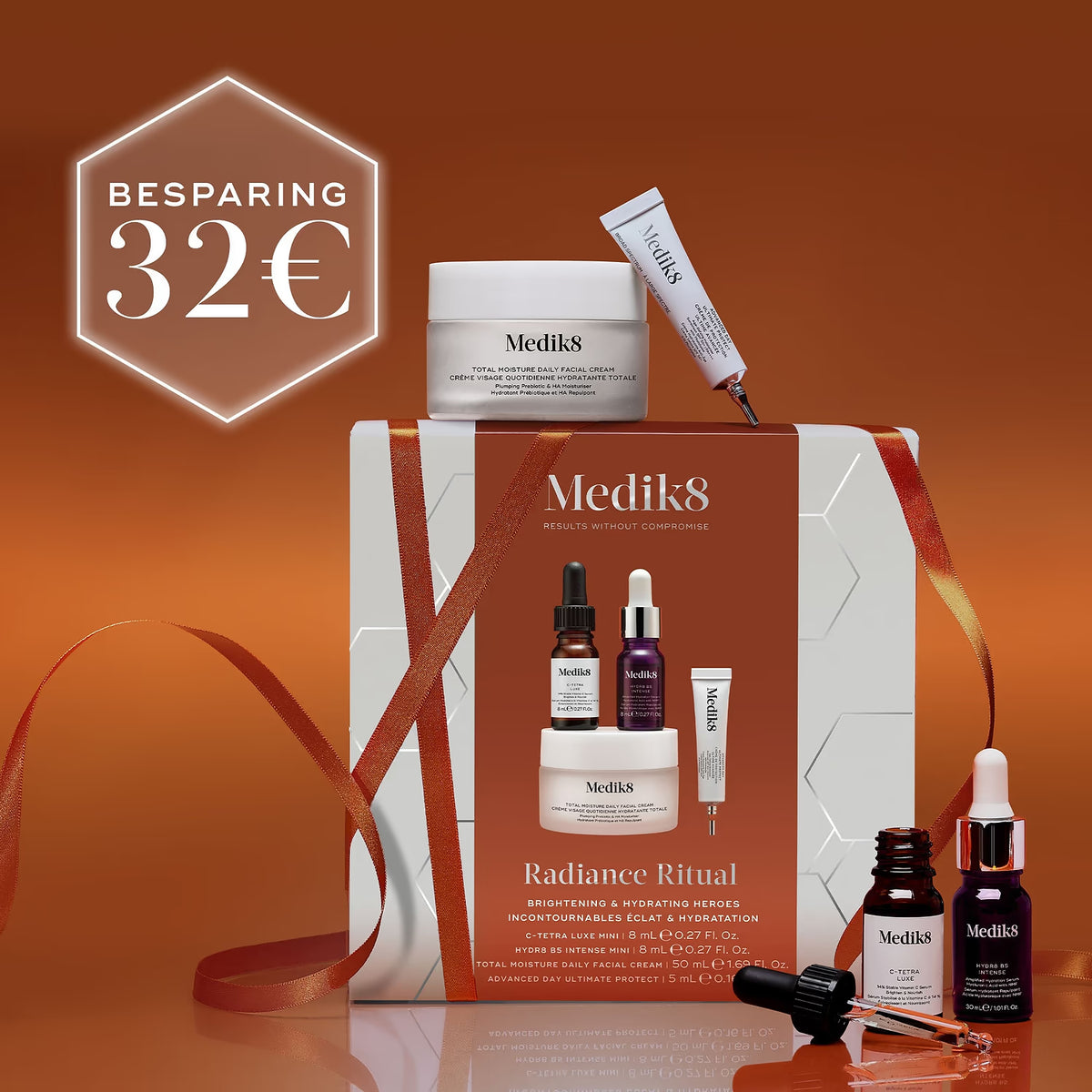 Medik8 Radiance Ritual – Hydraterende & verhelderende huidverzorgingsset