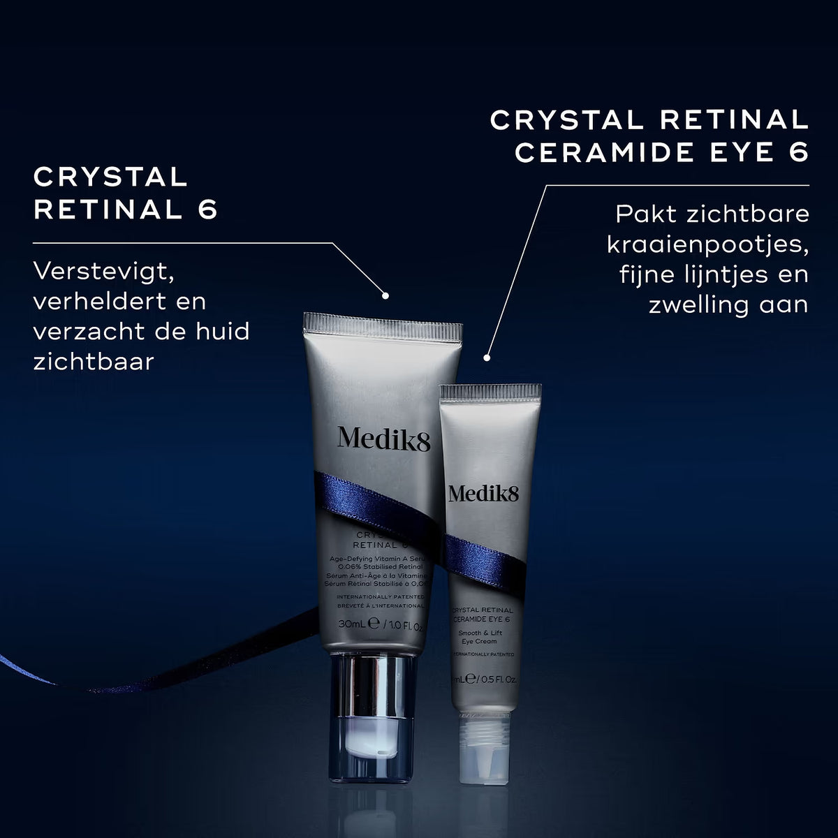 Medik8 Retinal Recharge – Anti-aging duo voor gezicht en ogen